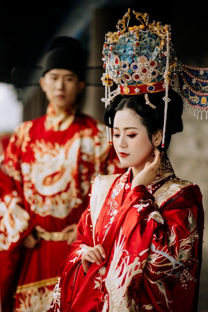 云锦长安汉服体验主题造型展示
